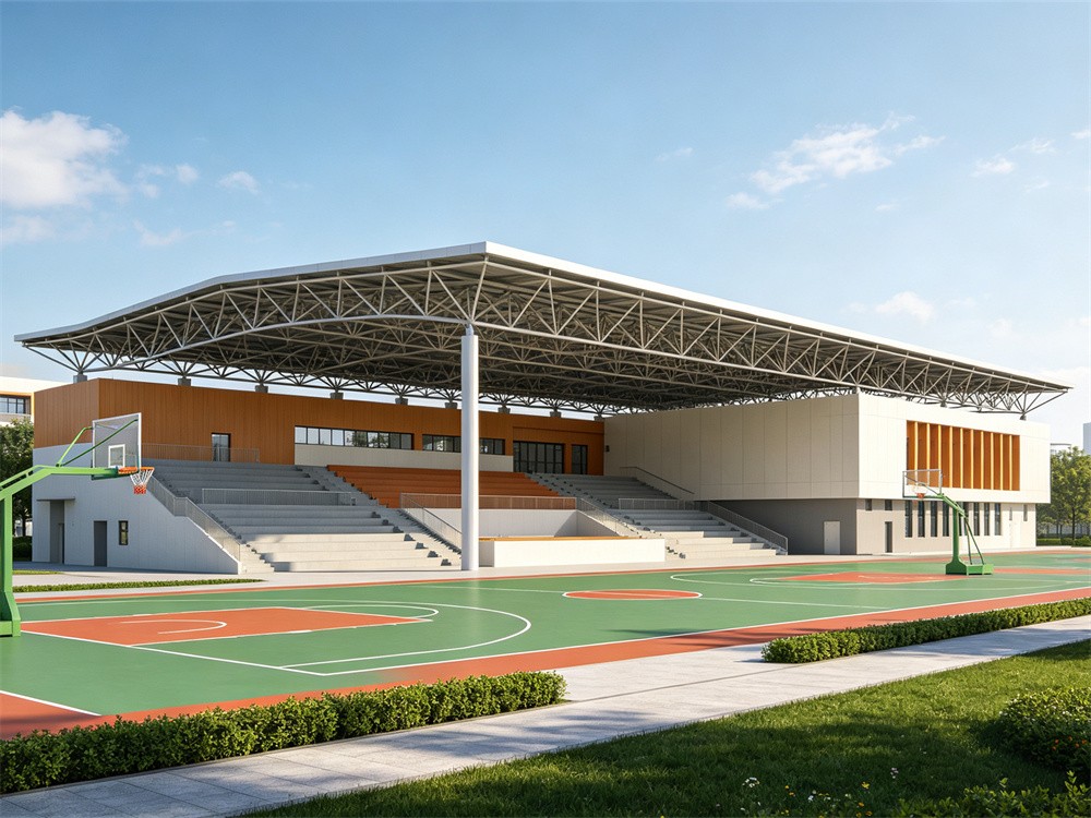 Safe Design and Humanized Material Selection Strategy for School Steel Structure Buildings