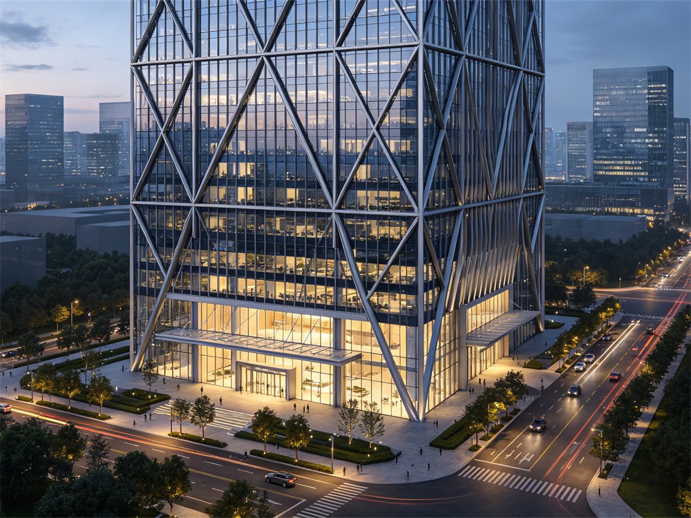Design points and core construction control technologies for high-rise steel structure buildings