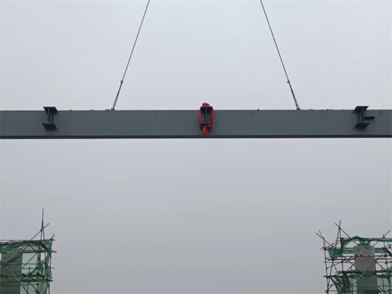 On site installation of steel structures
