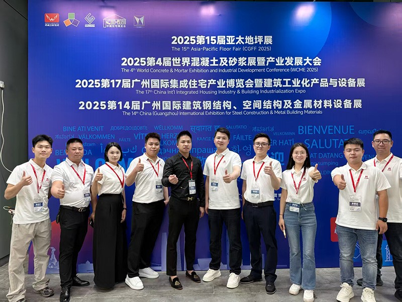 Exhibition Record of Hongsheng Steel Structure at the 2025 Canton Fair International Steel Structure Exhibition