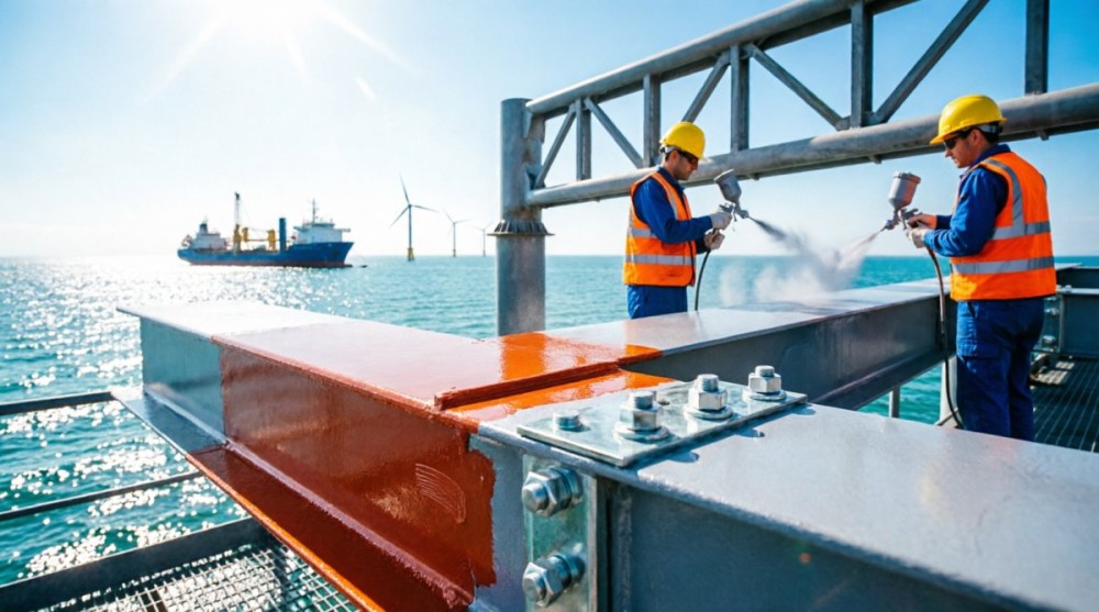 Anti corrosion technology and construction specifications for steel structure engineering in marine environment